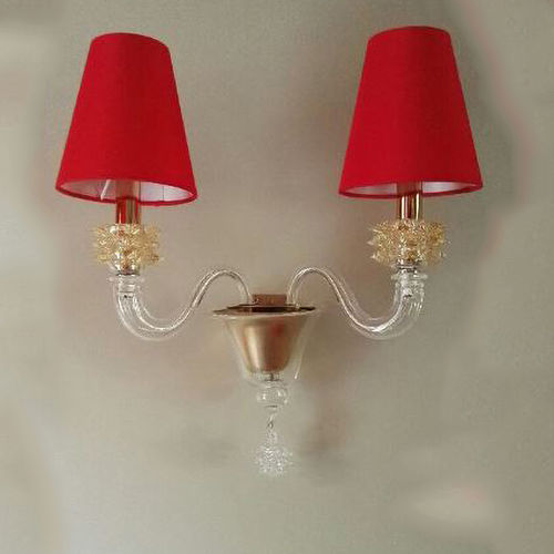 Klassische Wandleuchte - MEDITERRANEO AP - BOTTEGA VENEZIANA - für den Innenraum / geblasenes Glas / Muranoglas
