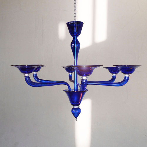 Moderner Kronleuchter - TANIA - BOTTEGA VENEZIANA - geblasenes Glas / Muranoglas / für Gewerbegebrauch