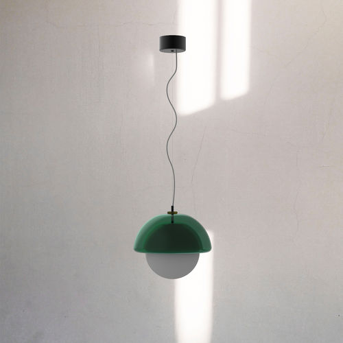 Hängelampe - TONDO-SOS - BOTTEGA VENEZIANA - geblasenes Glas / modern / mit Kabel