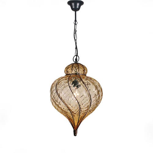 Hängelampe - Lanterna veneziana goccia - BOTTEGA VENEZIANA - Muranoglas / klassisch / mit Kabel