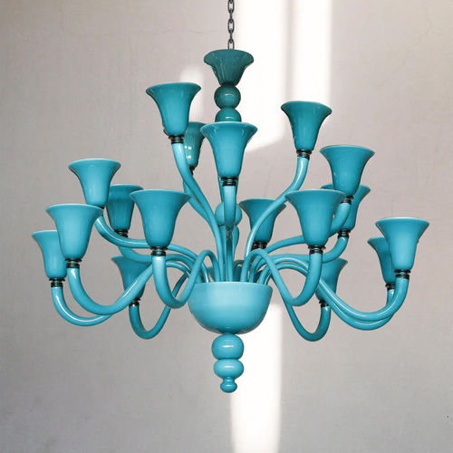 Moderner Kronleuchter - MARINA - BOTTEGA VENEZIANA - geblasenes Glas / Muranoglas / für Gewerbegebrauch