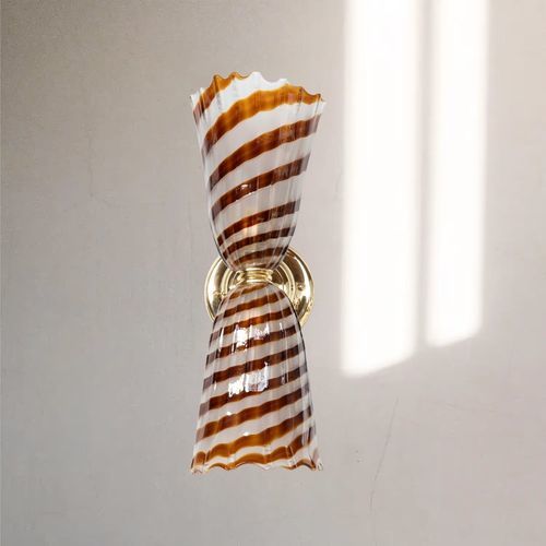 Vintage-Wandleuchte - ADELE AP - BOTTEGA VENEZIANA - für den Innenraum / Muranoglas / sandgestrahltes Glas
