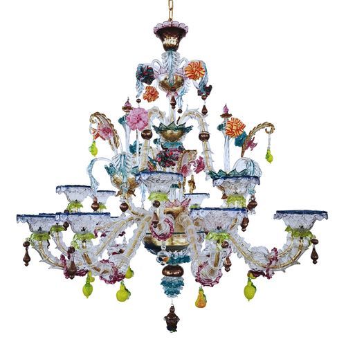 Stil-Kronleuchter - DANDOLO NEW EDITION - BOTTEGA VENEZIANA - Glas / Kristall / Muranoglas