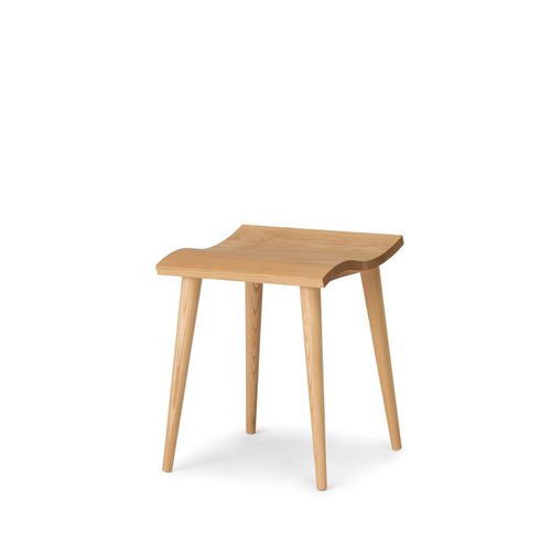 Moderner Hocker - C COLLECTION: Mine - CondeHouse - Massivholz / Gestell aus Esche