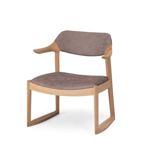 Moderner Esszimmerstuhl - WING LUX LD Chu-zaisu - CondeHouse - für den Innenraum / Stoff / Leder