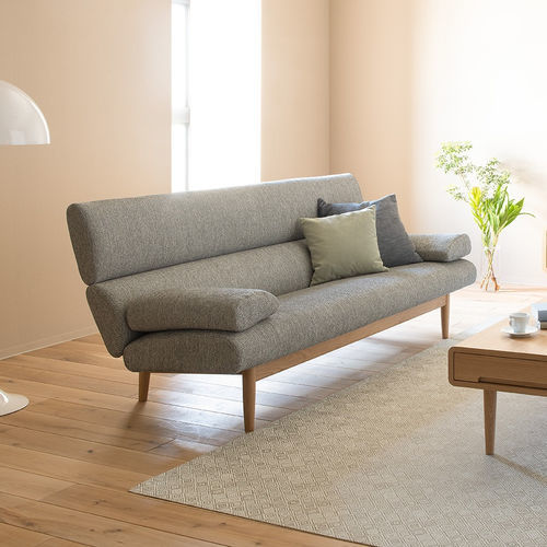 Modernes Sofa - ECLIPSE - CondeHouse - für Wohnzimmer / Stoff / Leder