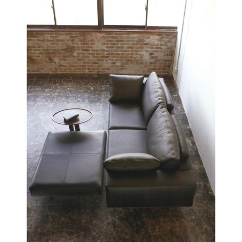 Moderner Beistelltisch - WING LUX - CondeHouse - Massivholz / Gestell aus Holz / oval