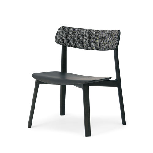 Moderner Sessel - AATOS  - CondeHouse - Stoff / Leder / Esche