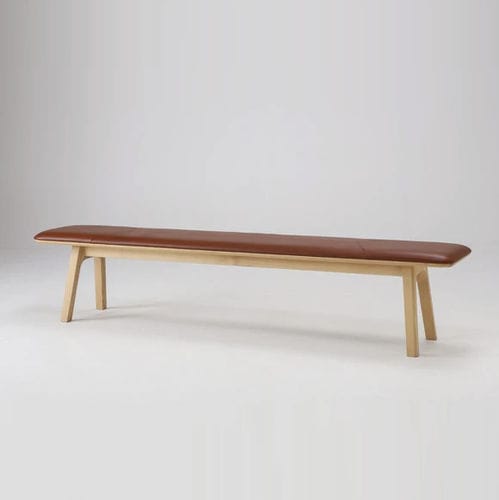Moderne Bank - TEN - CondeHouse - Esche / Nussbaum / Leder