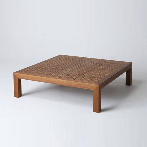 Moderner Couchtisch - IPPONGI Kioritaku - CondeHouse - Eiche / Nussbaum / Gestell aus Eiche