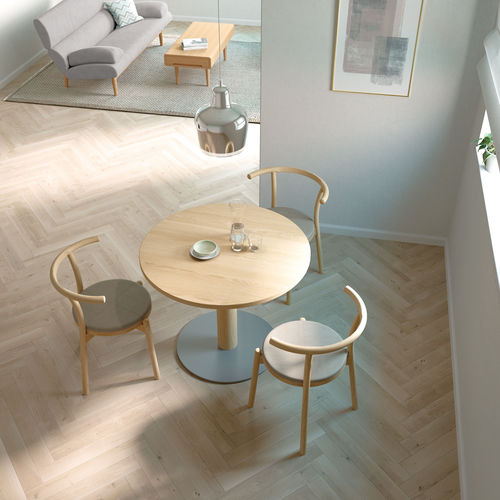 Linoleum-Esszimmerstuhl - KOTAN - CondeHouse - modern / für Küche / für Wohnzimmer