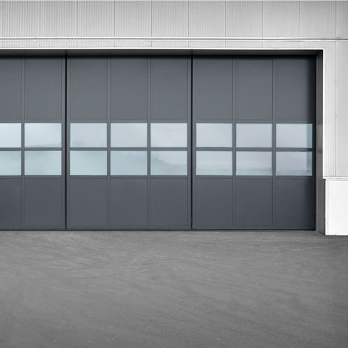 Schiebe-Industrietor - ROBUST - Schneider Torsysteme - anodisiertes Aluminium / Sicherheit / hochbelastbar