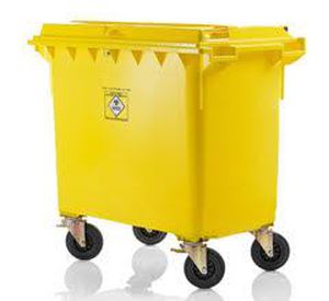 Containerform-Abfallbehälter - SARTORI AMBIENTE S.R.L. - Polypropylen / mit Rädern / mit Deckel