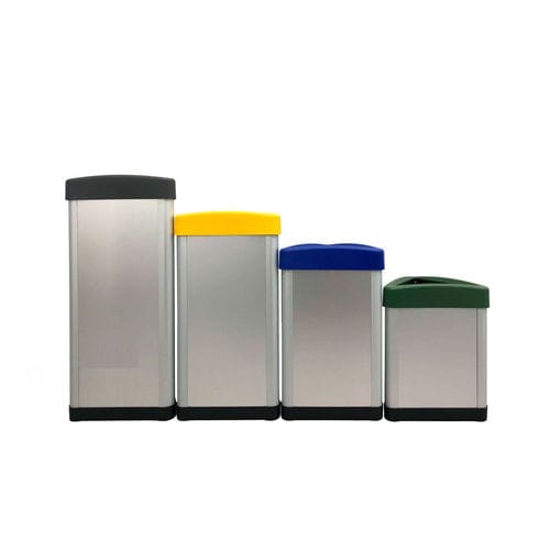 Park-Abfallbehälter - DELTA - SARTORI AMBIENTE S.R.L. - System / Aluminium / für den Innenraum