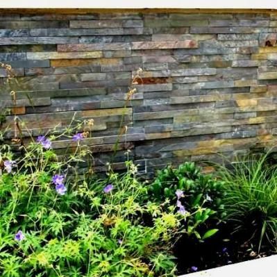 Schiefer-Verblender - KUND MULTI - INDIA STONE EXPORT - für den Innenraum / für Außenbereich / texturiert
