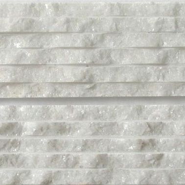 Marmor-Verblendplatte - WHITE CHISELED - INDIA STONE EXPORT - für den Innenraum / für Außenbereich / texturiert