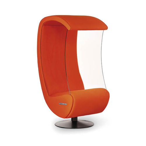 Bürosessel / minimalistisches Design - SSHHH 5 - EVAVAARA DESIGN - Stoff / Polster / beleuchtet