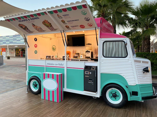 gekühlter Food Truck - Serisan Comunicación Gráfica