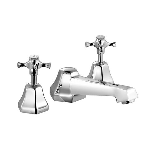 Zweigriffmischer für Badewanne - 27 612 583 -  Czech & Speake - Aufsatz / aus verchromtem Metall / Nickel