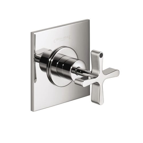 Einhebelmischer für Dusche - 36 104 585 -  Czech & Speake - wandmontiert / aus verchromtem Metall / für Badezimmer