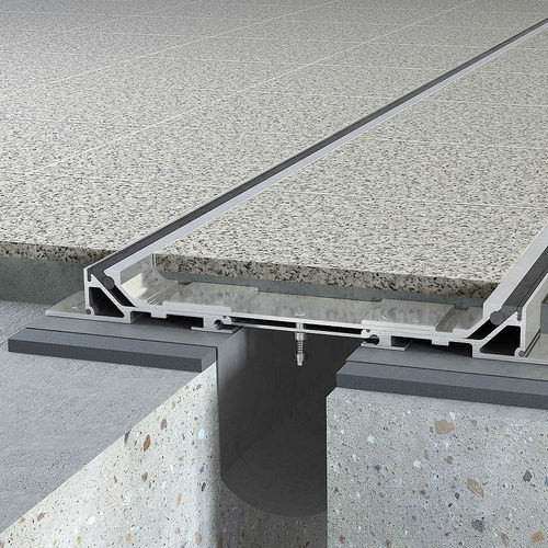 Aluminium-Dehnungsfuge - SEISMATEC 450-A01/A02 - Vexcolt UK - für Fußboden / für Wand / seismisch