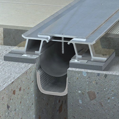 Edelstahl-Dehnungsfuge - FIREFLEX 2200-A01/A02 - Vexcolt UK - für Fußboden / für Wand / für Decke