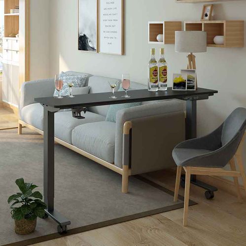 Stehschreibtisch - ET112G-BAR - Loctek Ergonomic Technology Corp. - auf Rollen / modern / Holz