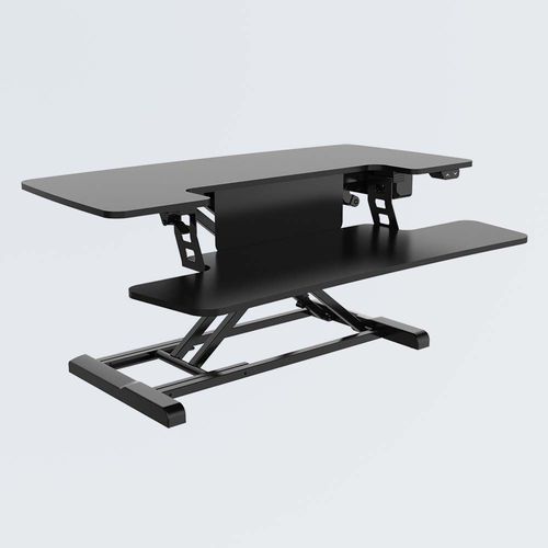 Bodenstehender Schreibtisch - EMT117M - Loctek Ergonomic Technology Corp. - modern / gerade / schwarz