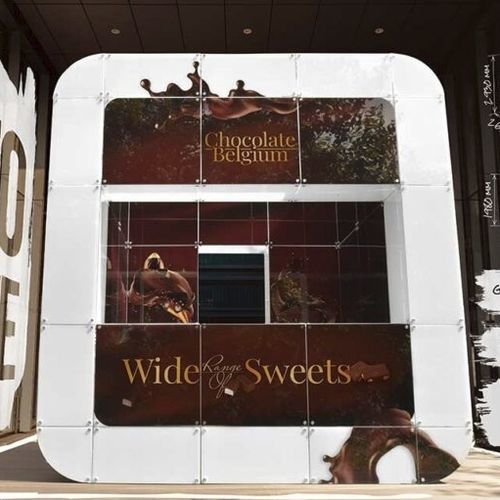 Kiosk für gewerbliche Nutzung - MODEL 03 - MODULAR GLASS SYSTEM NEO LTD - Gastronomie / für Außenbereich / für den Innenraum