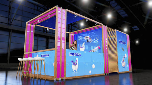 Kiosk für gewerbliche Nutzung - MODULAR GLASS SYSTEM NEO LTD - Gastronomie / für den Innenraum / Holz