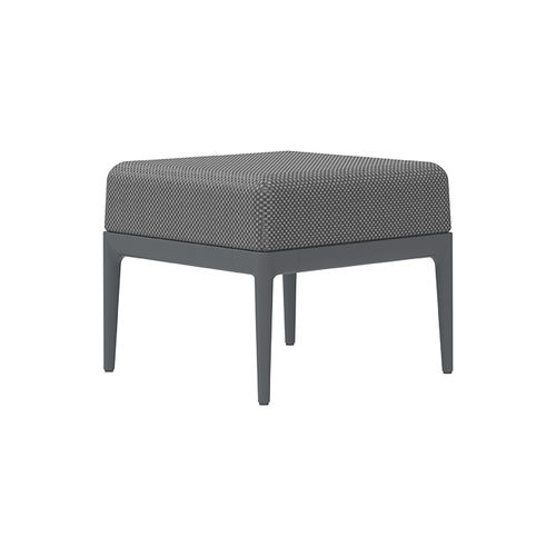 Modernes Sitzkissen - Puff 50 Ribbons - MOWEE - Stoff / Aluminium / quadratisch