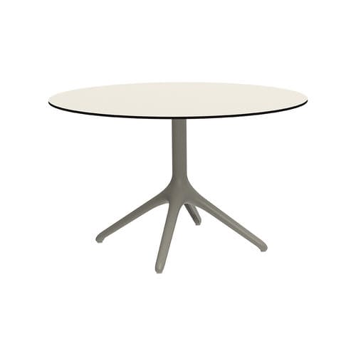 Moderner Tisch - Uni Fixed XL 73 - MOWEE - HPL / Dekton® / Gestell aus lackiertem Aluminium