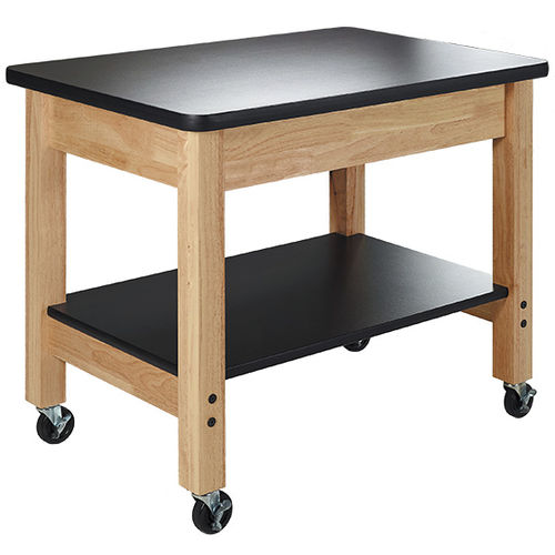 Wagen für Schulen - SCIENCE CART - Allied - für Labor / für Transport / Laubholz