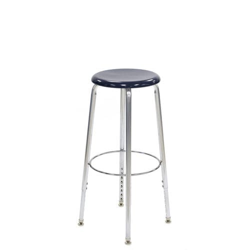 Moderner Hocker - SC300 - SCHOLAR CRAFT - Kunststoff / Gestell aus Metall / mit Fußstütze