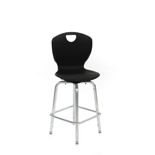 Moderner Hocker - 3800 SERIES - SCHOLAR CRAFT - Polypropylen / Gestell aus Stahl / mit Fußstütze