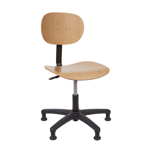 Moderner Stuhl - SE-WB4D - DIVERSIFIED WOODCRAFTS - für den Innenraum / Ahornholz / Gestell aus Nylon