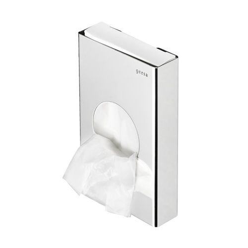 Wand-Hygienebeutelspender - 91122 - Geesa - manuell / Edelstahl / für professionellen Einsatz