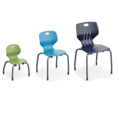 Moderner Stuhl - EMOJI - PARAGON FURNITURE INC - für den Innenraum / Kunststoff / Gestell aus Stahl