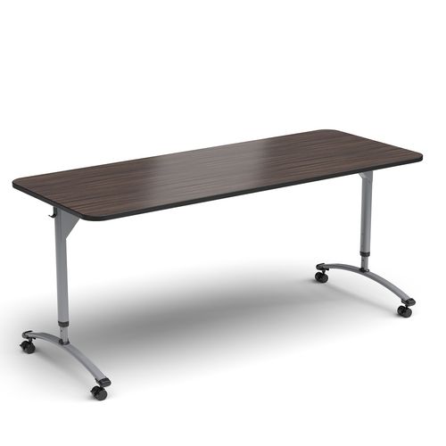 Moderner Arbeitstisch - FLIP-TOP - PARAGON FURNITURE INC - HPL / Gestell aus Stahl / rechteckig