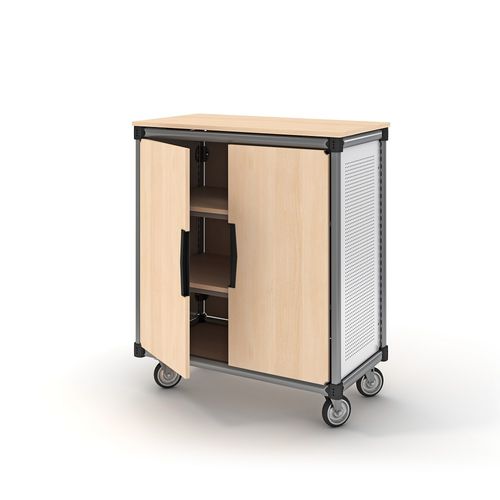 Niedriger Aktenschrank - INFORMATION COMMONS - PARAGON FURNITURE INC - Stahl / melaminbeschichtet / mit Flügeltür