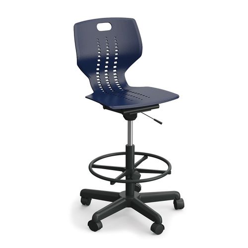Kunststoff-Arbeitsstuhl - EMOJI - PARAGON FURNITURE INC - mit Sterngestell / mit Rollen / drehbar