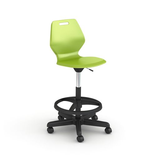 Kunststoff-Arbeitsstuhl - A&D READY - PARAGON FURNITURE INC - mit Sterngestell / mit Rollen / drehbar