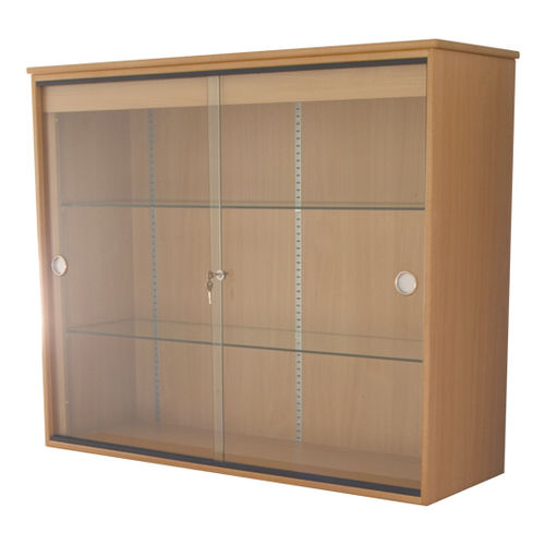 Moderne Vitrine - ambic educational - wandmontiert / Glas / MDF