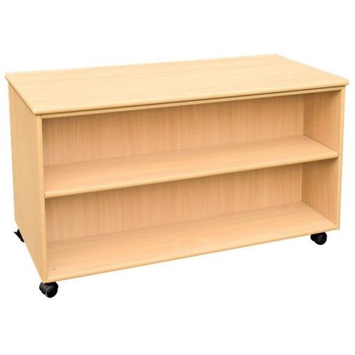 Niedriges Regal - ambic educational - mit Rollen / modern / MDF
