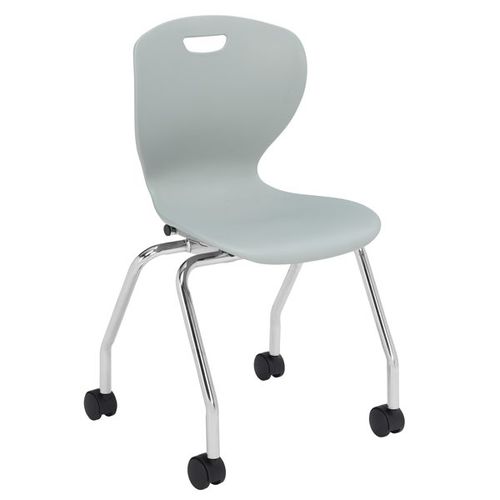 Moderner Stuhl - ZED VALUE - Academia furnitures industries - für den Innenraum / Polypropylen / Gestell aus Stahl