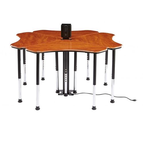 Moderner Tisch - INNOVATION SERIES  - Academia furnitures industries - Stahl / pulverbeschichteter Stahl / Hochdrucklaminat