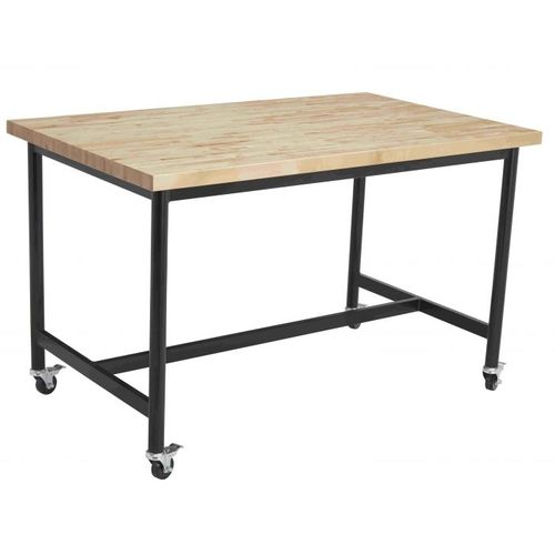 Moderner Tisch - DEMONSTRATION SERIES : STEM - Academia furnitures industries - Metall / Epoxid / Gestell aus Stahl