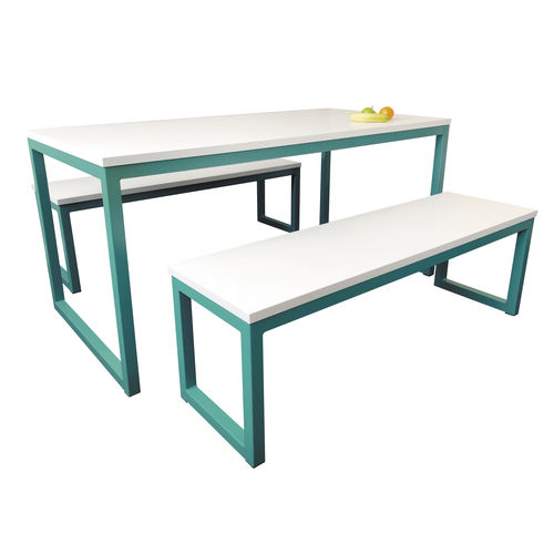 Moderne Tischgarnitur - STANDARD - metalliform - MDF / für den Innenraum / für Schulen