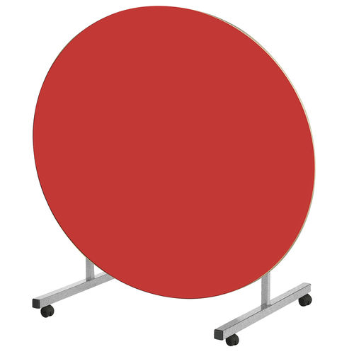 Moderner Esstisch - TILT TOP - metalliform - MDF / Gestell aus Metall / rechteckig