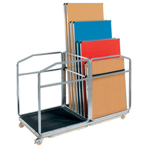 Wagen / fur Tisch-Transport - GOPAK - für Gewerbegebrauch / Stahl